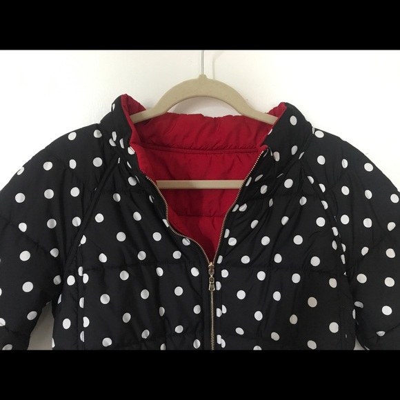 Chico’s reversible polka dot puffer! - Picture 6 of 6